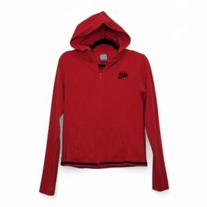 Vintage y2k Nike Gray Tag Zip Hoodie Sweatshirt XL Womens